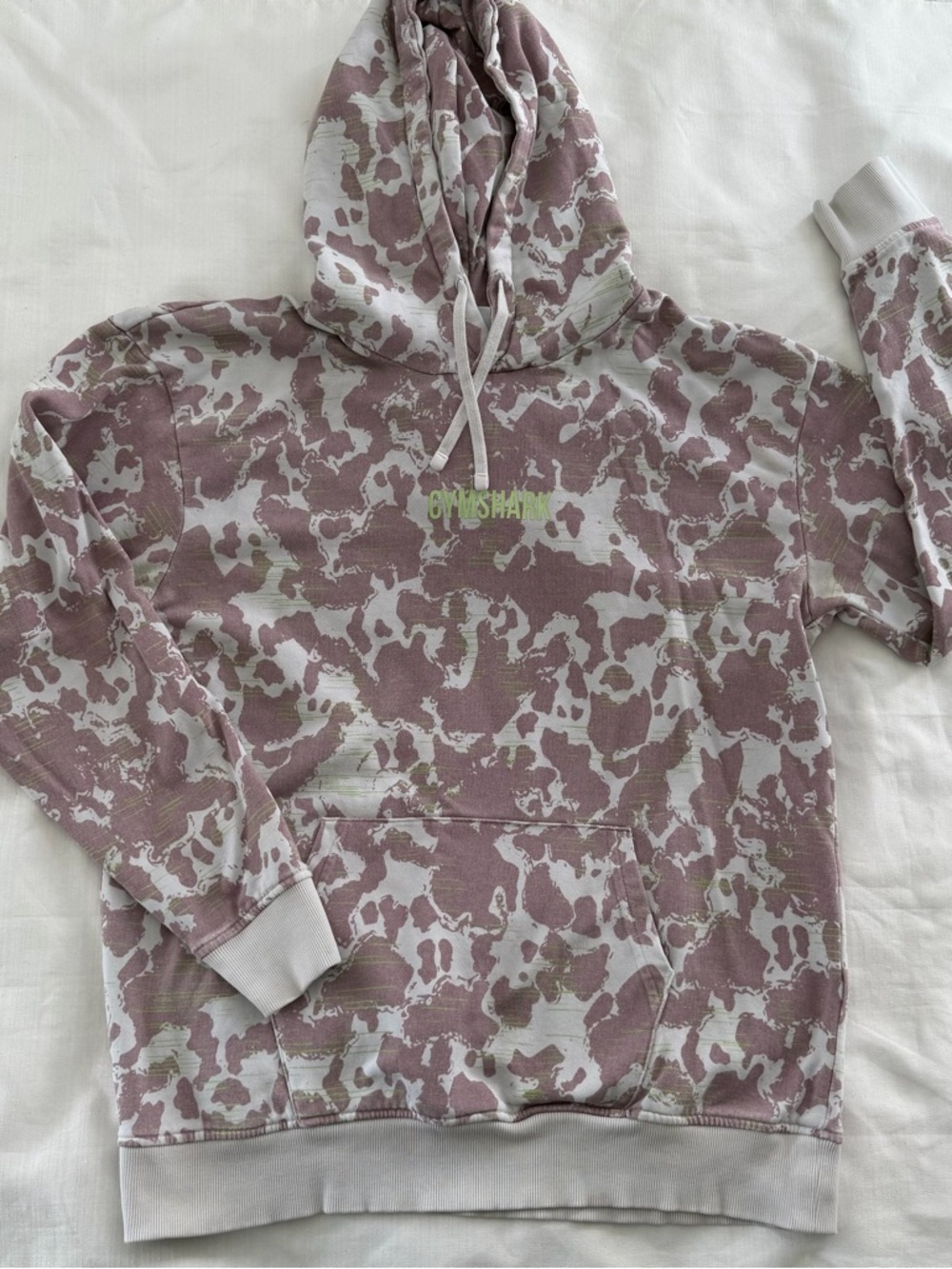Gymshark purple camo hoodie size women’s medium